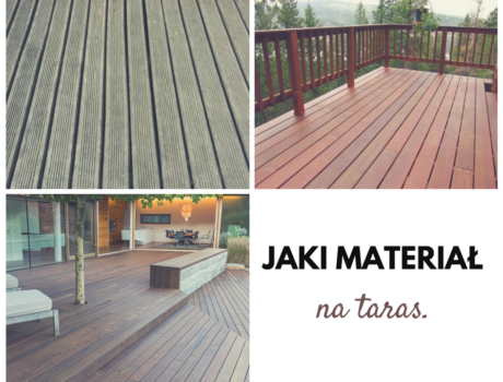 Jaki materiał wykorzystać na taras?
